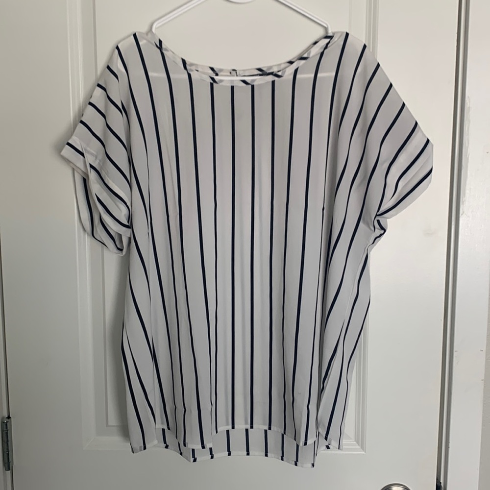 SheIn striped shirt- work essential